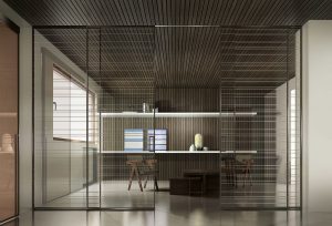 Porte in vetro. Porta in vetro scorrevole modello Manhattan. Azienda Henry Glass S.r.l