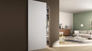 FerreroLegno: porta a scorrimento da interno con sistema invisibile Rolling Magic