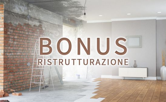 Detrazioni Fiscali: Bonus Ristrutturazione