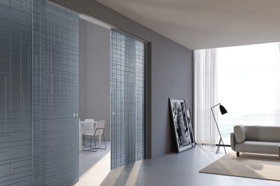 Porte Interne. Scorrevole per controsoffitto. Collezioni: Factory. Azienda Foa Porte